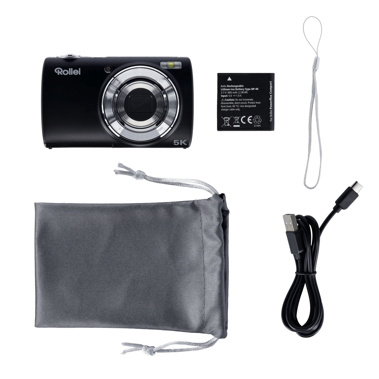 Powerflex Compact I 64 MP digital camera with 5K