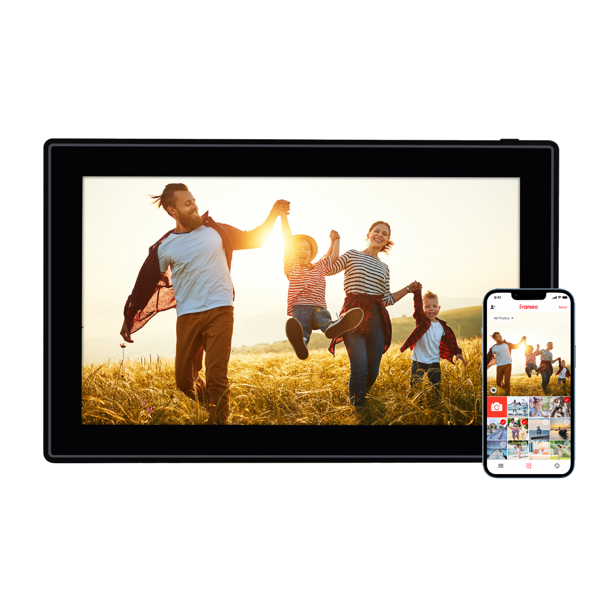 Smarter picture frame | 15 "Diagonal | WIFI | App Control | Model 150