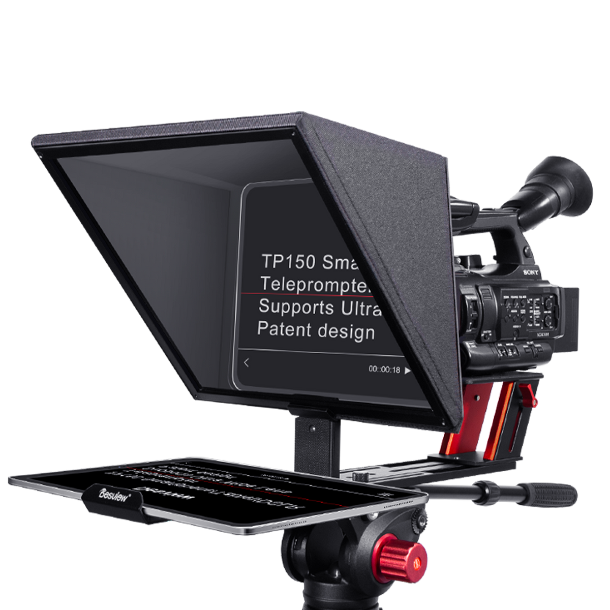 Desview TP150 - Teleprompter for 15"Smartphones & Tablets