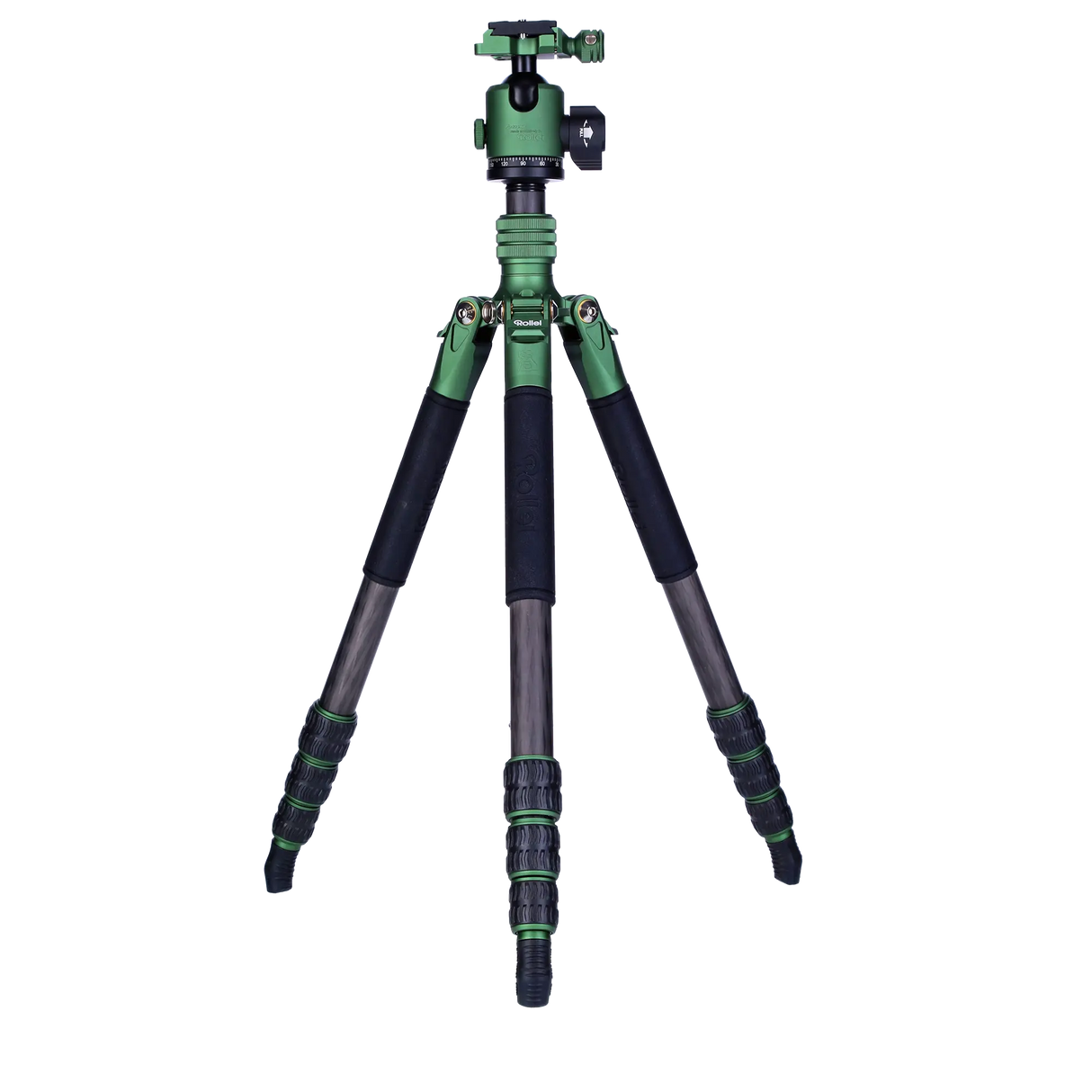 Rollei Stative Lion Rock Traveler L Green Edition - Carbon Stativ